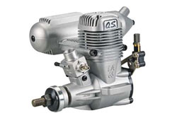 ДВС 10,85 см3 MAX-65LA SILVER (60J) W/E-4010 SILENCER (O.S. Engines, 16512)