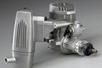 ДВС 19,96 см3 MAX-120AX RING (70D) W / E-5020 SILENCER (Двигуни ОС, 19210)