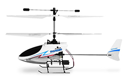 Вертолёт Xieda 9998 4-к микро р/у 2.4GHz соосный (белый)
