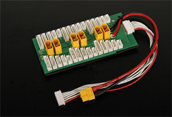 Parallel charging Board for 6 packs 2~6S XT60 (PCB004)