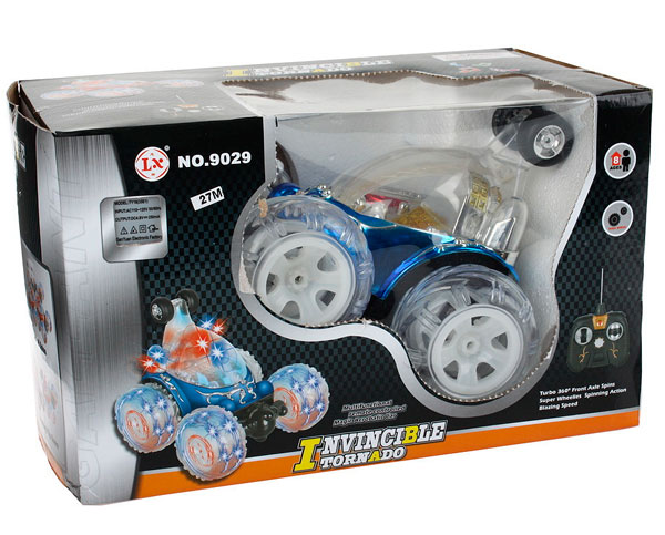 Комплектация перевёртыша QT-Toys LX Toys Invincible Tornado 9029 Blue
