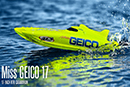 Катамаран PRO Boat USA Miss Geico 17 2.4GHz (RTR Version)