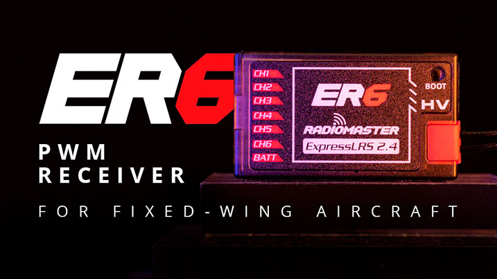 Radiomaster ER6 ELRS