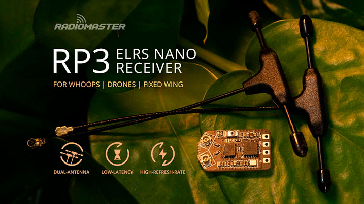 Radiomaster RP3 ELRS Nano Receiver