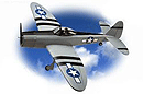 Літак P47 THUNDERBOLT, ДВС, 1135mm (PROTECH, T0353-RS-1021)
