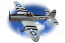Літак P47-THUNDERBOLT, ARF, ДВС, 1135mm (PROTECH, T0353)
