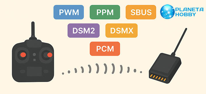 Протоколы передачи в RC Протоколы передачи в RC