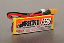Акумулятор 7.4V 1550mAh 2S 25C (Rhino, R1550-25-2)