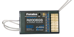 Приемник 6 каналов Futaba R2006GS 2.4GHz S-FHSS Receiver 6J (R2006GS)