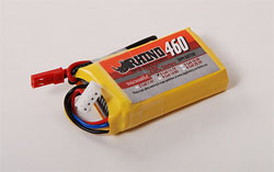 Аккумулятор 11.1V 460mAh 20C Lipoly Pack (Rhino, R460-20-3)