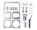 Комплект деталей RadioMaster TX16S CNC Upgrade Parts Set (Silver)