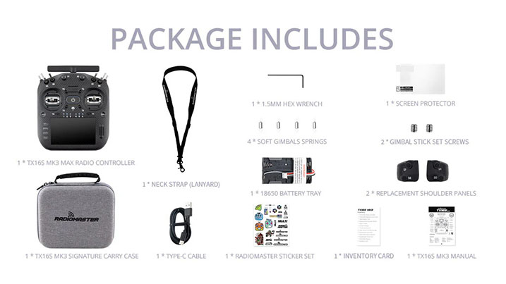 Radiomaster TX16S MK3 MAX