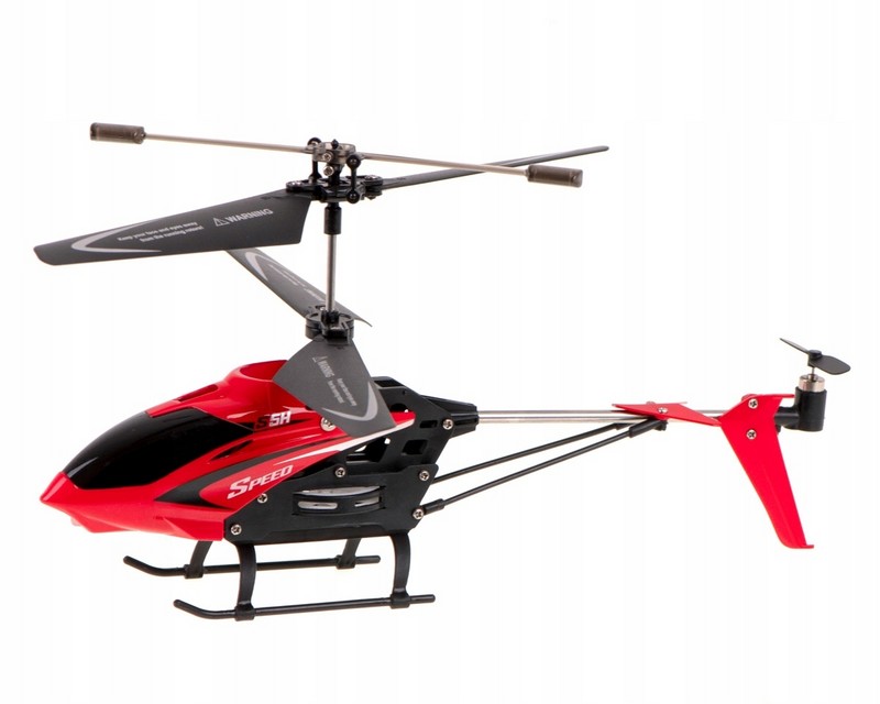 Вертоліт Syma S5H зі світлом, барометром та гіроскопом, 23 см (червоний)