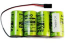 Аккумулятор 4.8V 2400mAh Ni-Cd RX Battery (Sanyo, RCT0042)