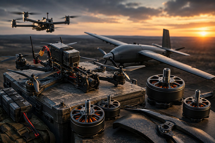 Реактивний двигун на FPV-дрон