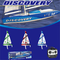 Парусная яхта Joysway Discovery RC 2.4 GHz (Blue RTR Version) (REB419901)