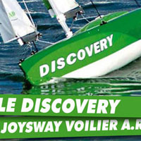 Парусна яхта Joysway Discovery RC 2.4 GHz (Green RTR Version) (REB419901)