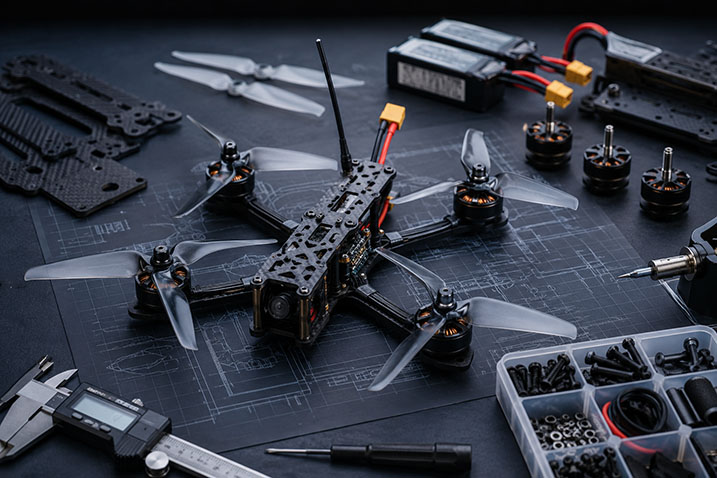 Розрахунок тяги та підбір моторів для важких FPV-дронів