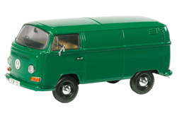 1:43 VW T2a box van green (Schuco, 03210)