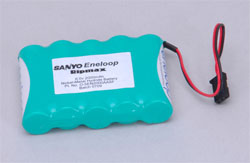 Аккумулятор 6.0V 2000mAh NiMh AA Flat Receiver (Sanyo, SN5Ft)