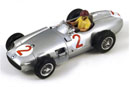 1:43 Mercedes-Benz W196 #2 Fangio Monaco GP 1955 (SPARK, S1051)