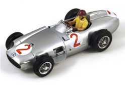 1:43 Mercedes-Benz W196 # 2 Fangio Monaco GP 1955 (SPARK, S1051)