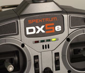 5-разовий демонтаж Spektrum DX5e DSMX 2,4 ГГц Mode2 Transmitter Only (SPMR5510-1)