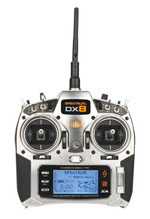 8х радиоуправление Spektrum DX8 w/AR6115E Mode2 (SPM8800-3)