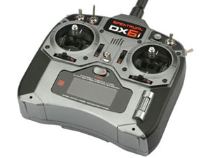Пульт радіоуправління 6х Spektrum DX6i DSMX 2,4GHz Full Range Microlite Mode2 (SPM6630)