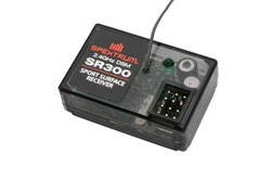 Приймач 3-канальний Spektrum SR300 DSM Sport Surface (SPMSR300)