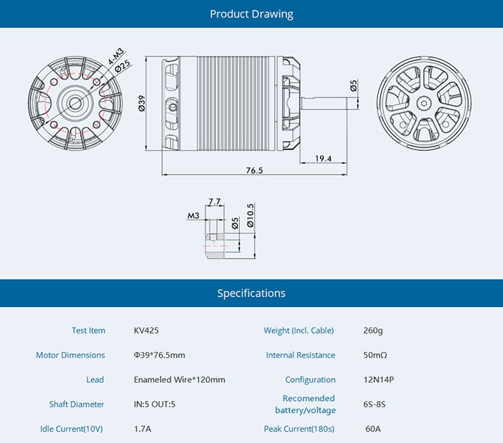 T-Motor AX335-B