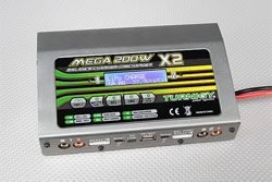 Зарядний пристрій Turnigy Mega 200Wx2 (400w) (T200WDUAL)