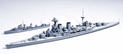 Британский крейсер Hood и эсминец класс E 1:700, L=375mm (Tamiya, 31806)