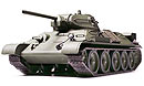 1:48 Радянський танк T34 / 76 модель 1941 року, L = 138mm (Tamiya, 32515)