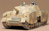 1:35 Немецкий САУ Sturmpanzer IV Brummbar Sd.Kfz.166 (Tamiya, 35077)
