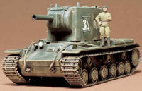 1:35 Советский танк KВ-II (Tamiya, 35063)