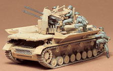 1:35 Немецкая зенитка САУ Flakpanzer IV, L=175mm (Tamiya, 35101)