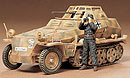 1:35 Німецький напівгусеничний БТР, 1 фігура, L = 137mm (Tamiya, 35115)