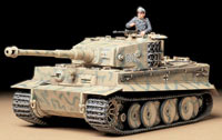 1:35 Немецкий танк Tiger I, 1 фигура, L=241.5 (Tamiya, 35194)