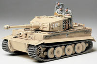 1:35 Немецкий танк Tiger I, экипаж Otto Carius, 3 фигуры (Tamiya, 35202)