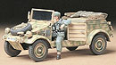 1:35 Німецький авто Kuebelwagen Type 82, 1 фігура, L = 110 (Tamiya, 35213)