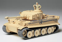 1:35 Немецкий танк Tiger I, 1 фигура, L=240mm (Tamiya, 35227)