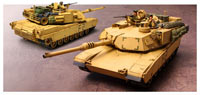 1:35 Американский танк M1A2 Abrams, 2 фигуры (Tamiya, 35269)
