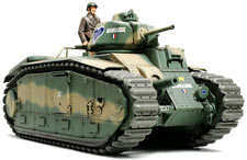 1:35 Французский танк B1 bis с 75-мм пушкой (Tamiya, 35282)