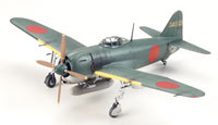 1:72 Японский истребитель Kawanishi Shiden Type 11, L=120.5mm (Tamiya, 60768)