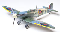 1:48 Британский Spitfire Mk.Vb, L=193.3mm (Tamiya, 61033)