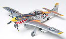 1:48 Американский N.A. F-51D Mustang война в Корее, L=236mm (Tamiya, 61044)