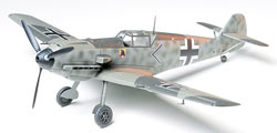 1:48 Немецкий Messerschmitt Bf109 E-3, L=183mm (Tamiya, 61050)