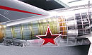 1:48 Радянський винищувач МІГ 15, прозорий фюзелаж, L = 213mm (Tamiya, 61080)