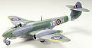 1:48 Британский Gloster Meteor F.3, L=261mm (Tamiya, 61083)